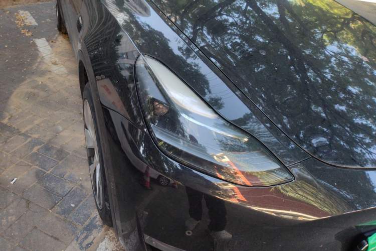 Used Tesla Model Y 2021 Standard Range Rear-Wheel Drive Version Right Front Headlight