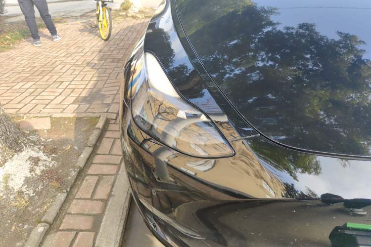 Used Tesla Model Y 2021 Standard Range Rear-Wheel Drive Version Right Front Headlight