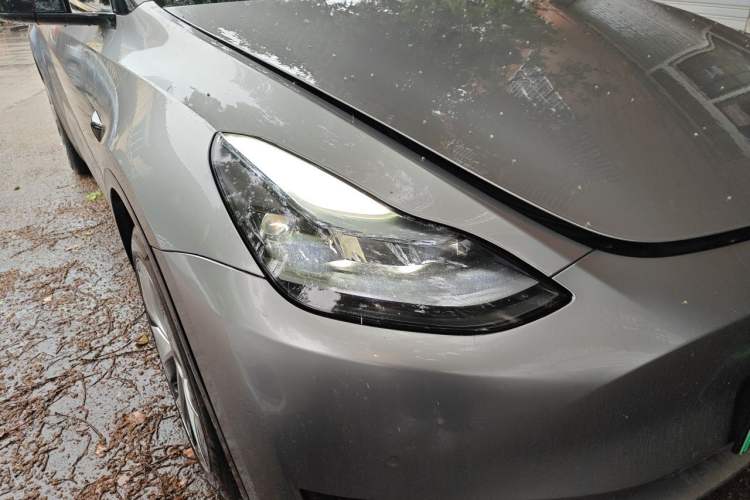 Used Tesla Model Y 2021 Revised Version 2 Long-Range All-Wheel-Drive Edition Right Front Headlight