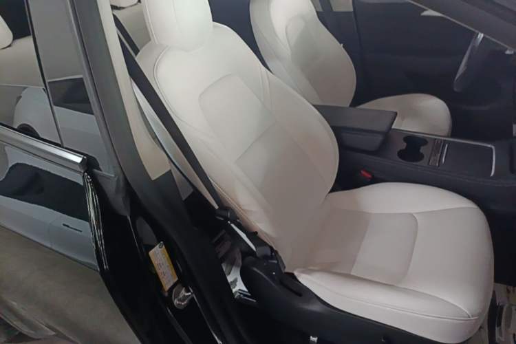 Used Tesla Model Y 2021 Standard Range Rear-Wheel Drive Version Right Front Seat