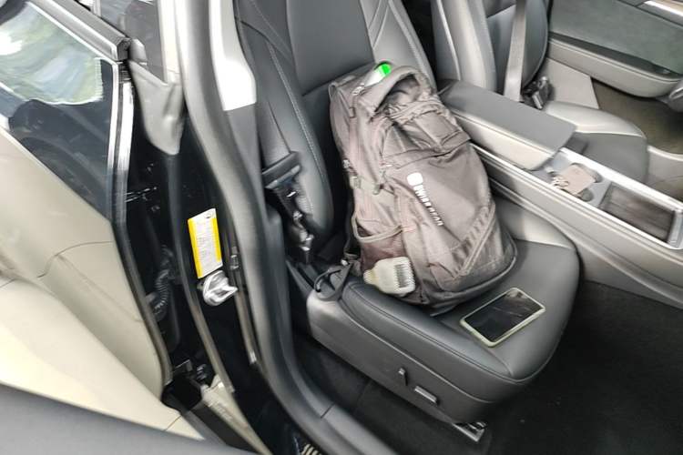 Used Tesla Model Y 2021 Long-Range All-Wheel-Drive Version 3D7 Right Front Seat