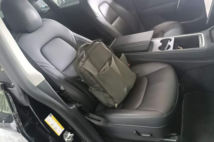 Used Tesla Model Y 2021 Standard Range Rear-Wheel Drive Version Right Front Seat