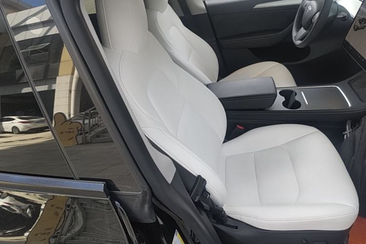 Used Tesla Model Y 2021 Standard Range Rear-Wheel Drive Version Right Front Seat
