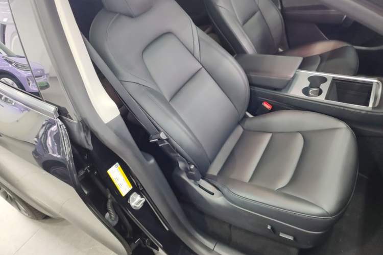 Used Tesla Model Y 2021 Standard Range Rear-Wheel Drive Version Right Front Seat