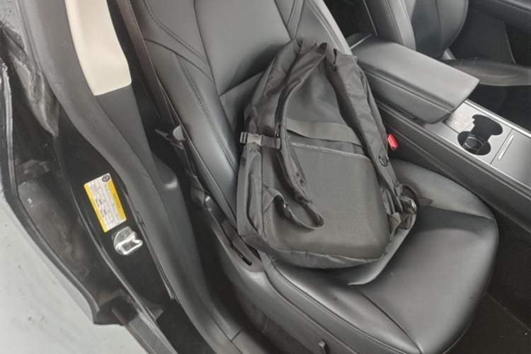 Used Tesla Model Y 2021 Standard Range Rear-Wheel Drive Version Right Front Seat