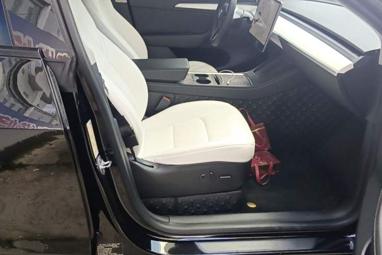Used Tesla Model Y 2021 Long-Range All-Wheel-Drive Version 3D7 Right Front Seat