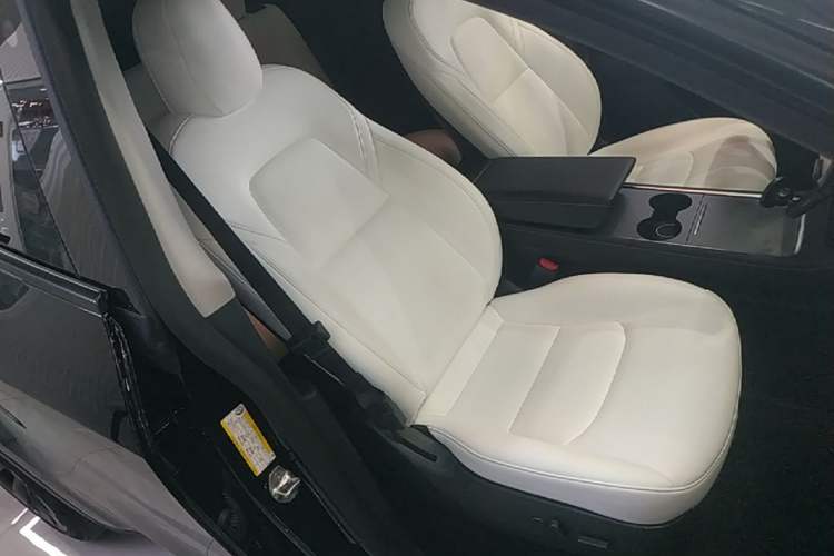 Used Tesla Model Y 2021 Long-Range All-Wheel-Drive Version 3D7 Right Front Seat