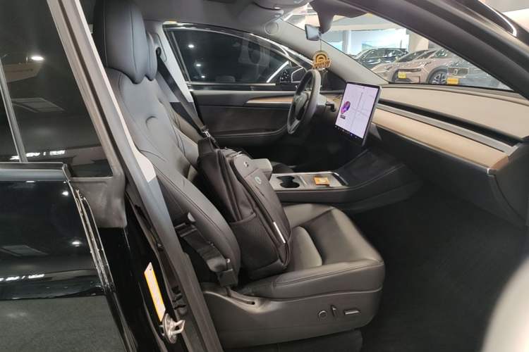 Used Tesla Model Y 2021 Long-Range All-Wheel-Drive Version Right Front Seat