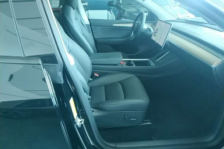 Used Tesla Model Y 2021 Standard Range Rear-Wheel Drive Version Right Front Seat