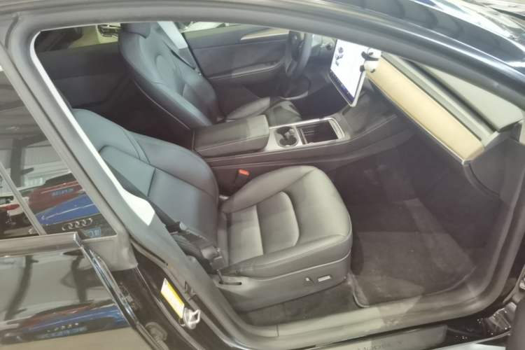 Used Tesla Model Y 2021 Standard Range Rear-Wheel Drive Version Right Front Seat