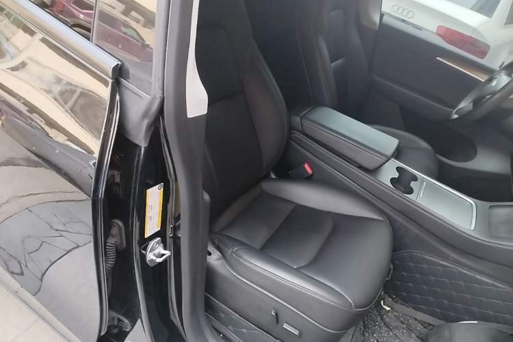 Used Tesla Model Y 2021 Standard Range Rear-Wheel Drive Version Right Front Seat