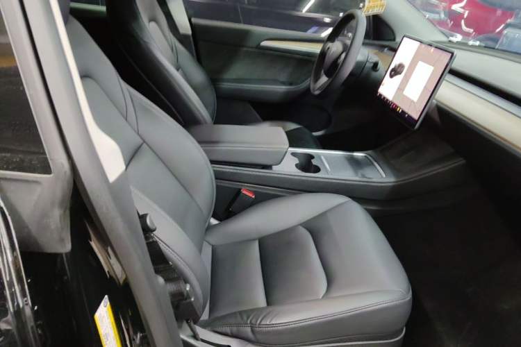 Used Tesla Model Y 2021 Standard Range Rear-Wheel Drive Version Right Front Seat