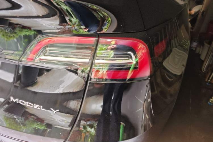Used Tesla Model Y 2021 Standard Range Rear-Wheel Drive Version Right Rear Taillight