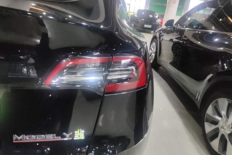 Used Tesla Model Y 2021 Performance High-Performance All-Wheel-Drive Version Right Rear Taillight