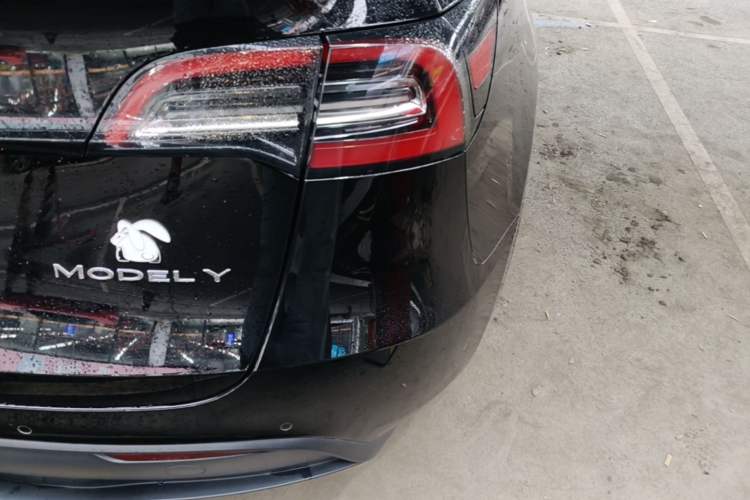 Used Tesla Model Y 2021 Long-Range All-Wheel-Drive Version 3D7 Right Rear Taillight