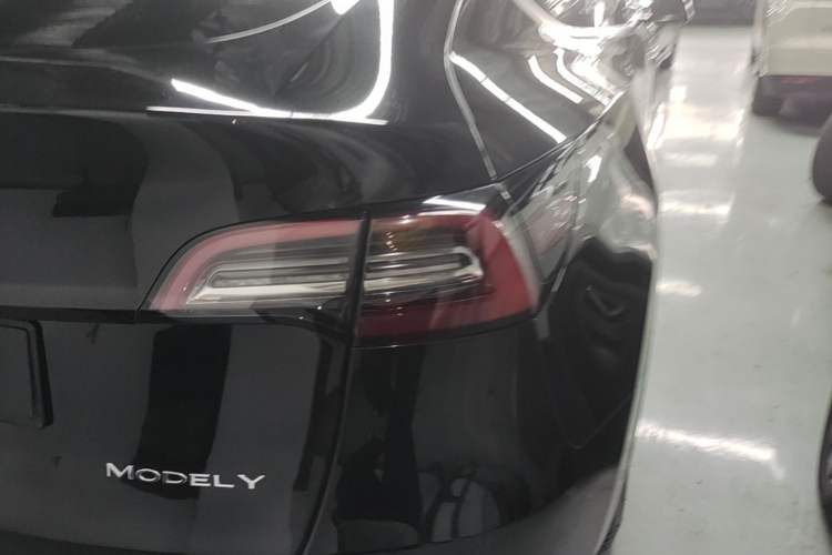 Used Tesla Model Y 2021 Long-Range All-Wheel-Drive Version Right Rear Taillight