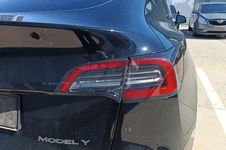Used Tesla Model Y 2021 Standard Range Rear-Wheel Drive Version Right Rear Taillight