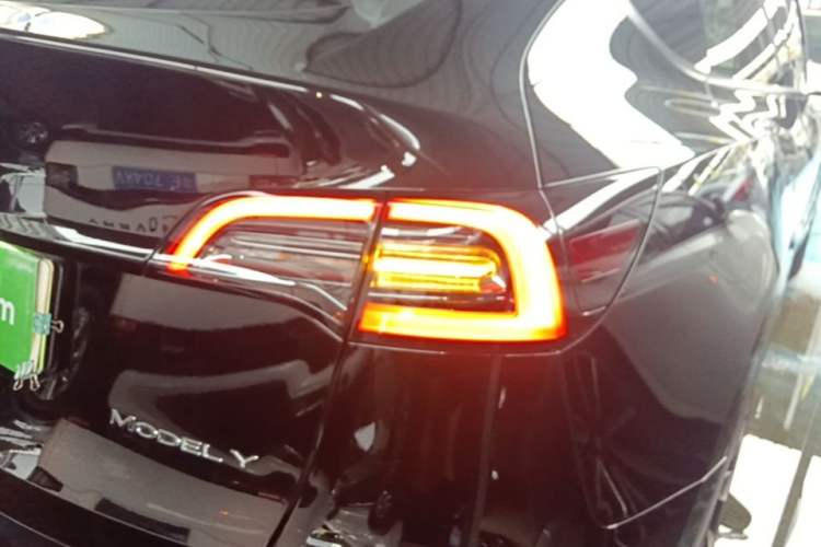 Used Tesla Model Y 2021 Standard Range Rear-Wheel Drive Version Right Rear Taillight