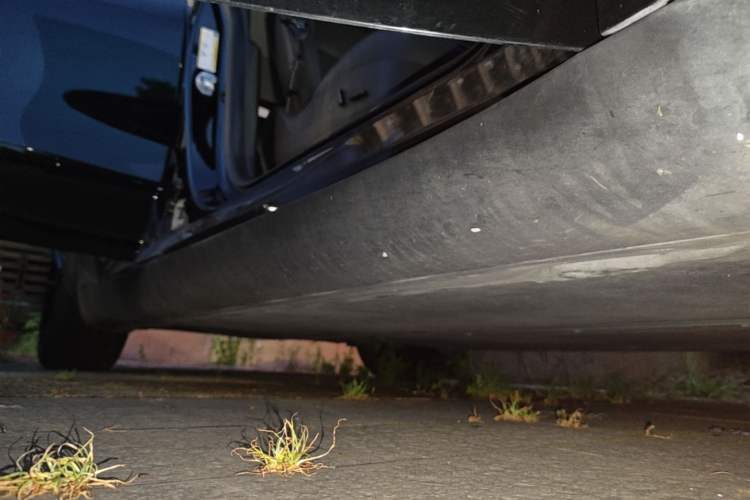 Used Tesla Model Y 2021 Standard Range Rear-Wheel Drive Version Right Side Sill