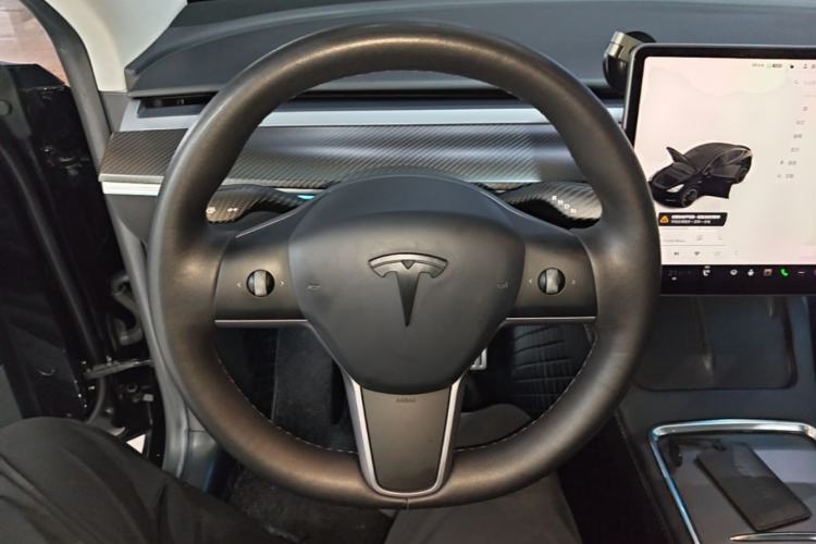 Used Tesla Model Y 2021 Performance High-Performance All-Wheel-Drive Version Steering Wheel