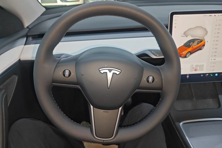 Used Tesla Model Y 2021 Standard Range Rear-Wheel Drive Version Steering Wheel