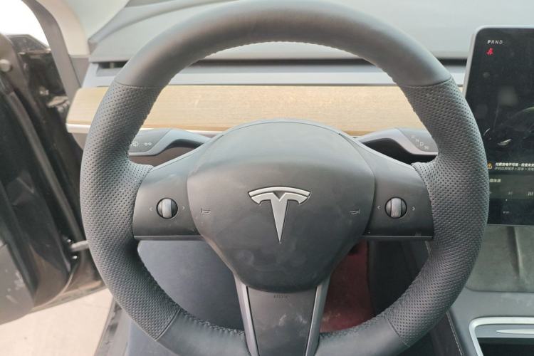 Used Tesla Model Y 2021 Standard Range Rear-Wheel Drive Version Steering Wheel