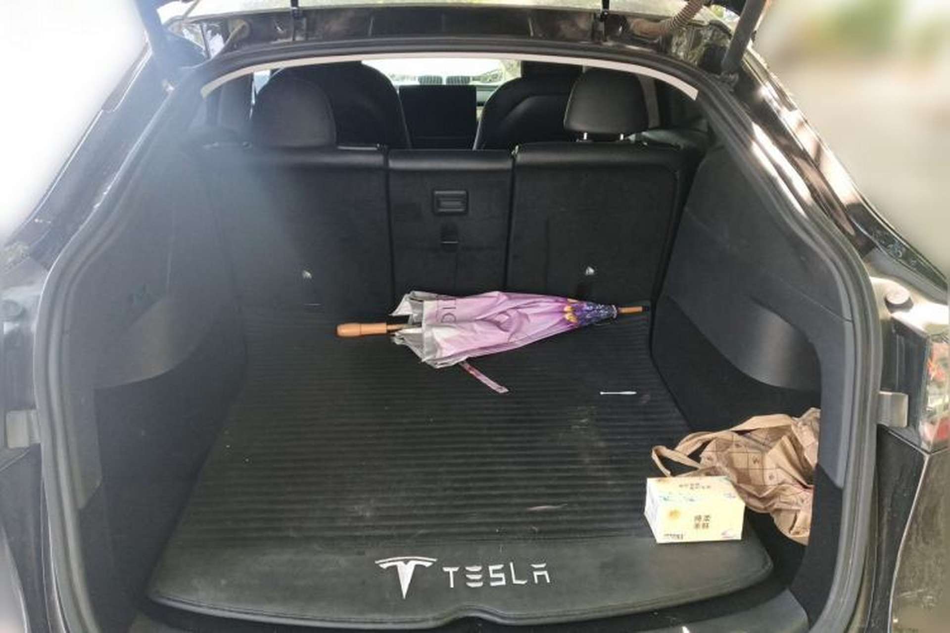 Used Tesla Model Y 2021 Standard Range Rear-Wheel Drive Version Trunk