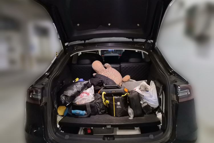 Used Tesla Model Y 2021 Long-Range All-Wheel-Drive Version 3D7 Trunk