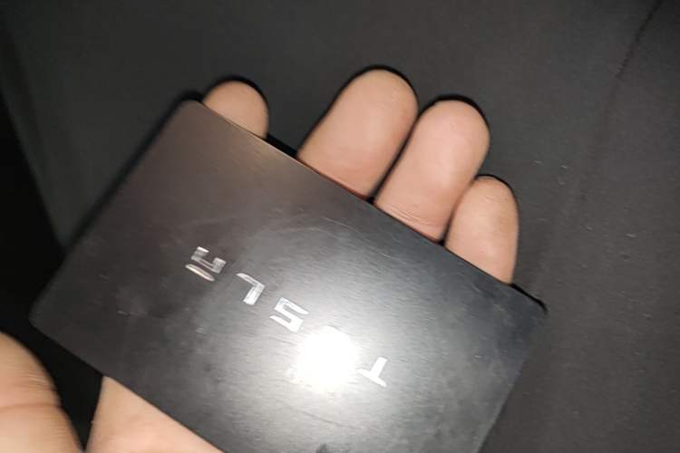 Used Tesla Model Y 2021 Standard Range Rear-Wheel Drive Version Vehicle Key