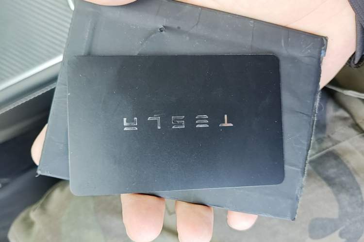 Used Tesla Model Y 2021 Standard Range Rear-Wheel Drive Version Vehicle Key