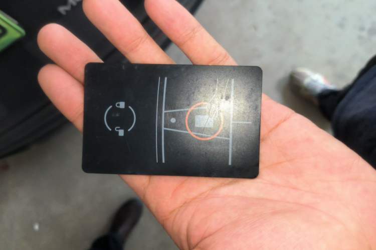 Used Tesla Model Y 2021 Long-Range All-Wheel-Drive Version Vehicle Key