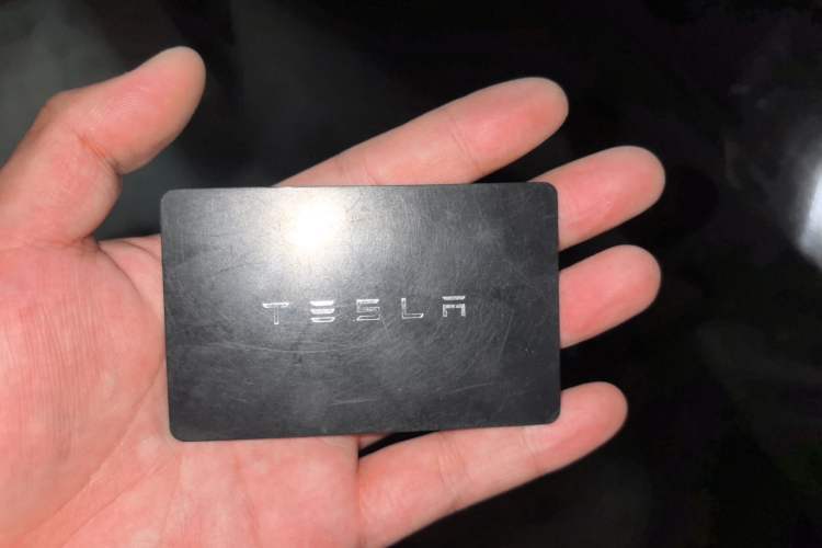 Used Tesla Model Y 2021 Standard Range Rear-Wheel Drive Version Vehicle Key