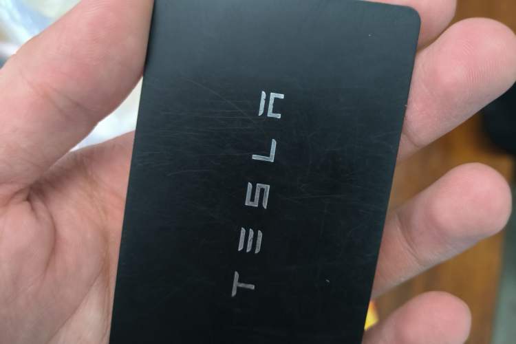 Used Tesla Model Y 2021 Standard Range Rear-Wheel Drive Version Vehicle Key