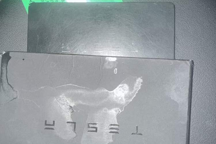Used Tesla Model Y 2021 Standard Range Rear-Wheel Drive Version Vehicle Key
