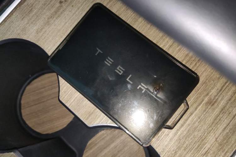 Used Tesla Model Y 2021 Standard Range Rear-Wheel Drive Version Vehicle Key