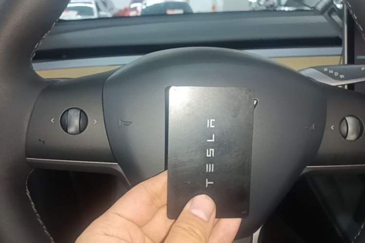 Used Tesla Model Y 2021 Revised Version 2 Long-Range All-Wheel-Drive Edition Vehicle Key