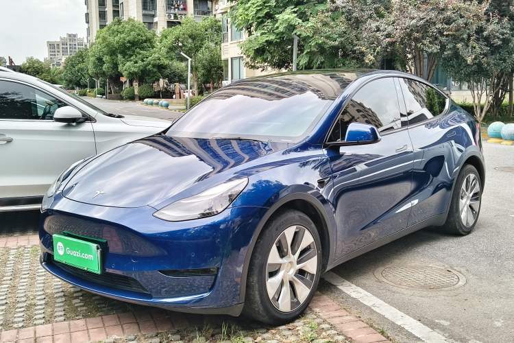 Used Tesla Model Y 2021 Long-Range All-Wheel-Drive Version Guazi used car, China used car export, Used car for sale, Used Tesla cars, Cheapest cars for sale, Electric vehicle, New energy car
