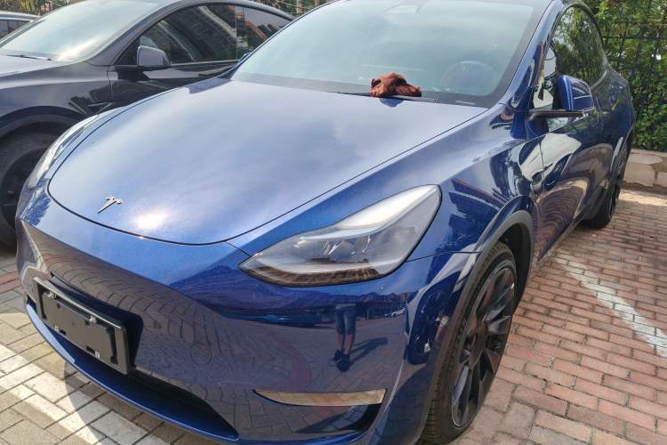 Used Tesla Model Y 2021 Long-Range All-Wheel-Drive Version Guazi used car, China used car export, Used car for sale, Used Tesla cars, Cheapest cars for sale, Electric vehicle, New energy car