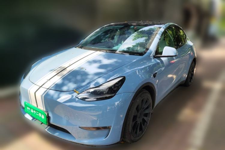 Tesla Model Y 2021 Revised Version 2 Long-Range All-Wheel-Drive Edition usado Guazi used car, China used car export, Used car for sale, Used cars, Cheapest cars for sale