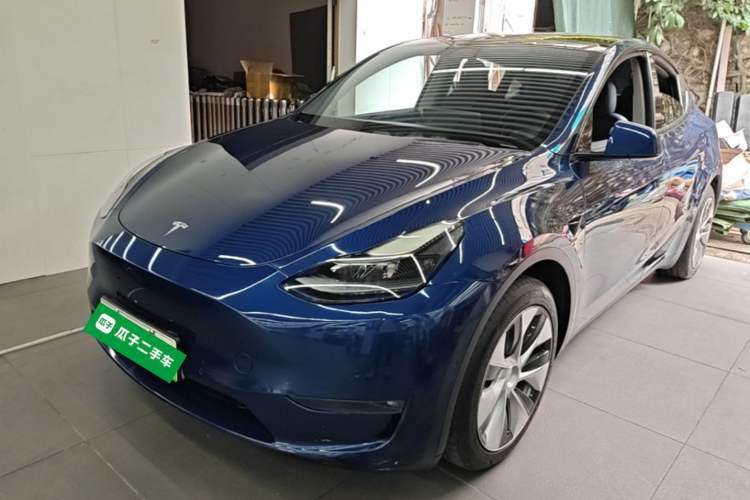 Used Tesla Model Y 2021 Long-Range All-Wheel-Drive Version Guazi used car, China used car export, Used car for sale, Used Tesla cars, Cheapest cars for sale, Electric vehicle, New energy car