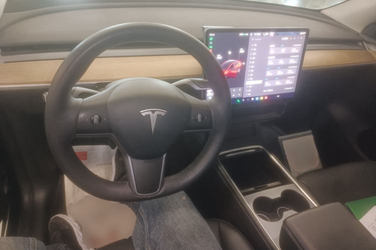 Used Tesla Model Y 2021 Standard Range Rear-Wheel Drive Version Center Console