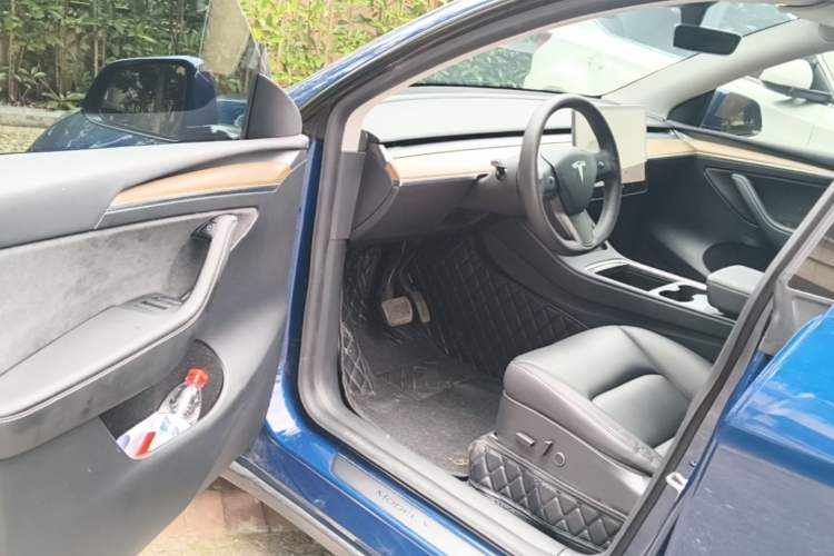 Used Tesla Model Y 2021 Long-Range All-Wheel-Drive Version Driver Seat