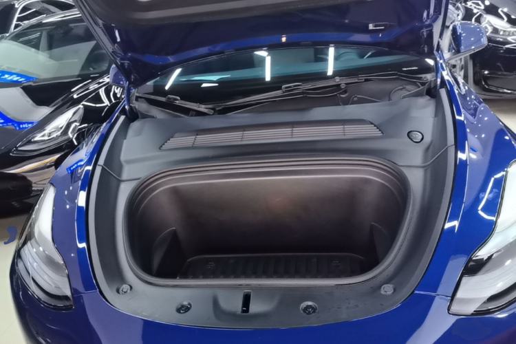Used Tesla Model Y 2021 Standard Range Rear-Wheel Drive Version Engine Bay