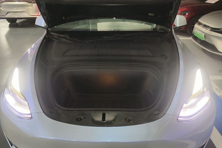 Used Tesla Model Y 2021 Long-Range All-Wheel-Drive Version Engine Bay