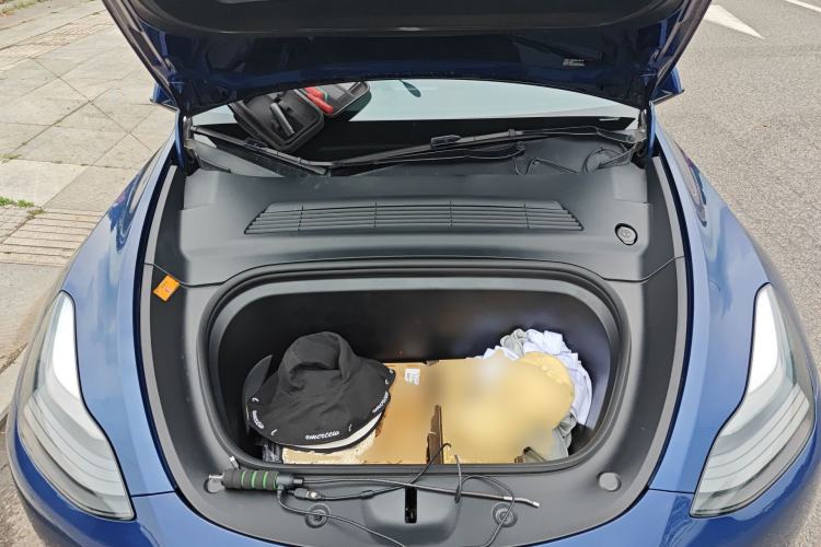 Used Tesla Model Y 2021 Long-Range All-Wheel-Drive Version Engine Bay