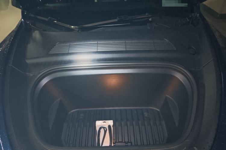 Used Tesla Model Y 2021 Long-Range All-Wheel-Drive Version 3D7 Engine Bay