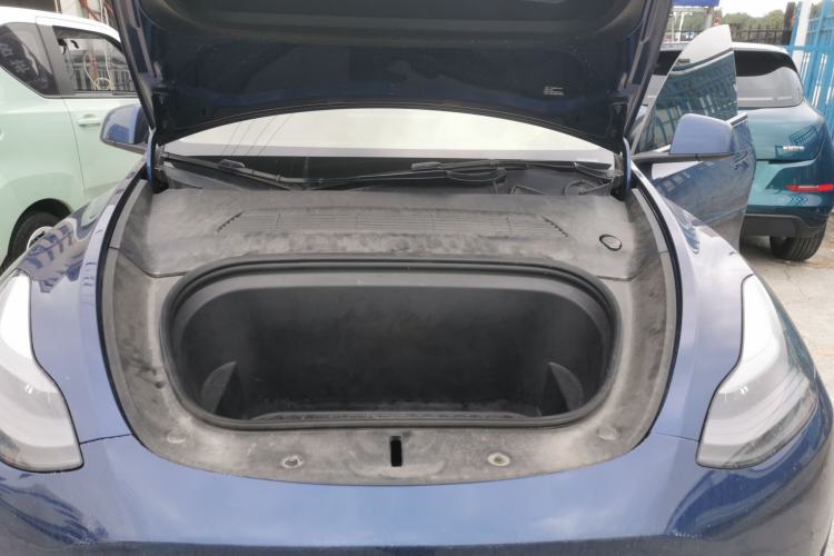 Used Tesla Model Y 2021 Long-Range All-Wheel-Drive Version Engine Bay