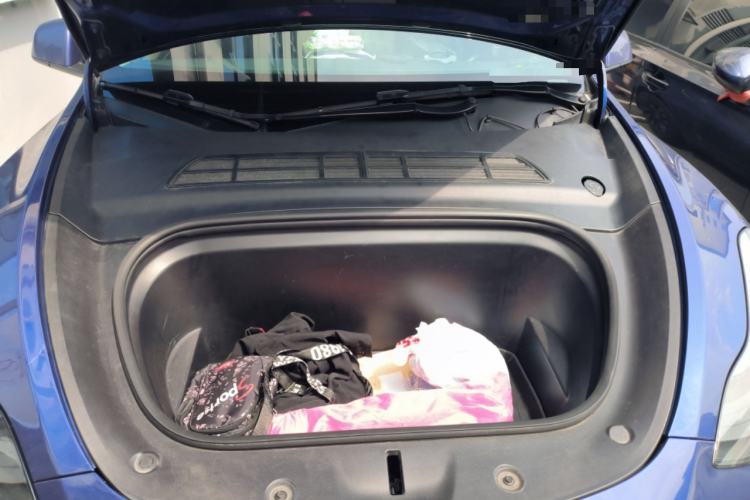 Used Tesla Model Y 2021 Long-Range All-Wheel-Drive Version Engine Bay