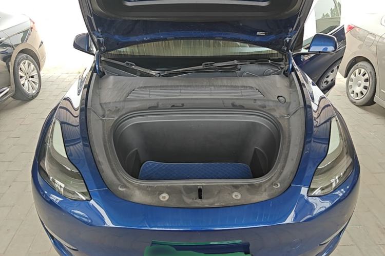 Used Tesla Model Y 2021 Long-Range All-Wheel-Drive Version Engine Bay