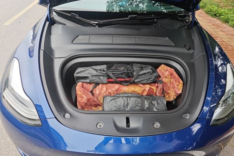 Used Tesla Model Y 2021 Standard Range Rear-Wheel Drive Version Engine Bay